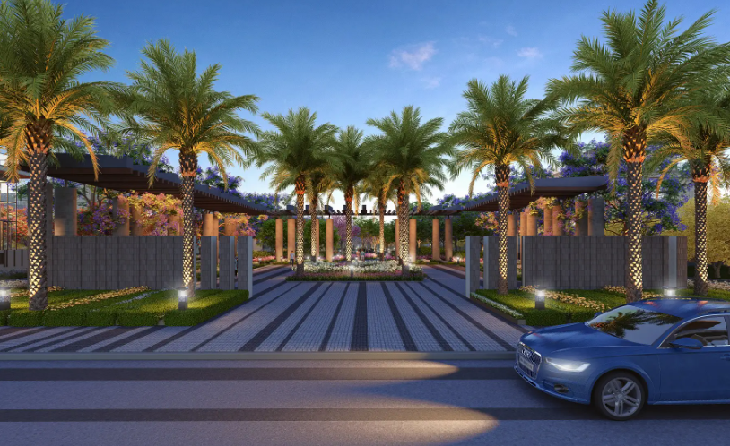 Yamuna Expressway in Greater Noida